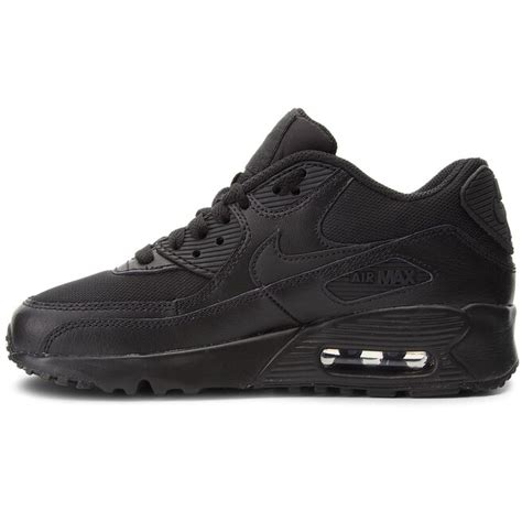 nike air max 90 mesh gs schuhe 833418-001|Nike Air Max 90 Mesh Triple Black (GS) Kids' .